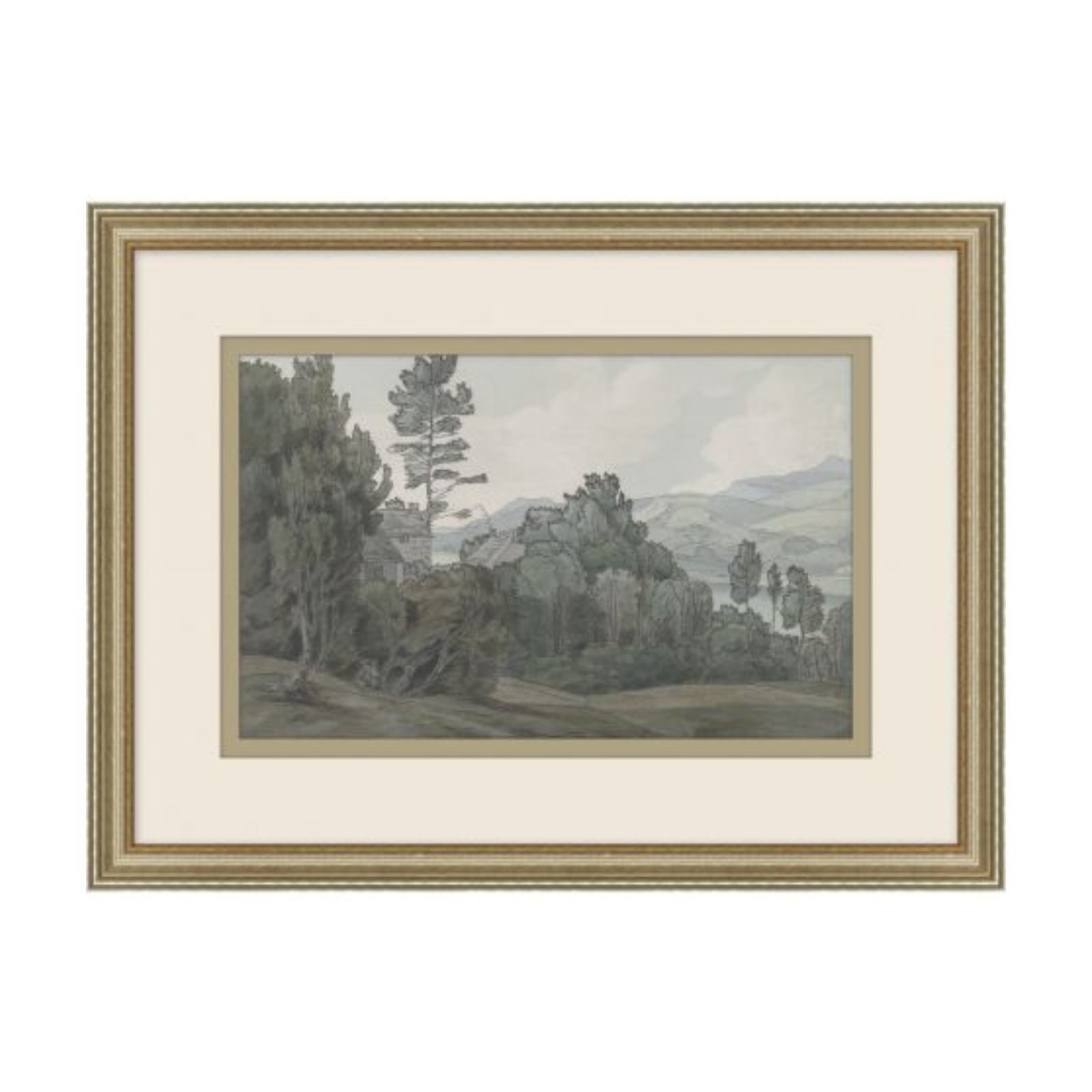 "Forest House" Framed Art Print ARTWORK - framed print Wendover Art Group