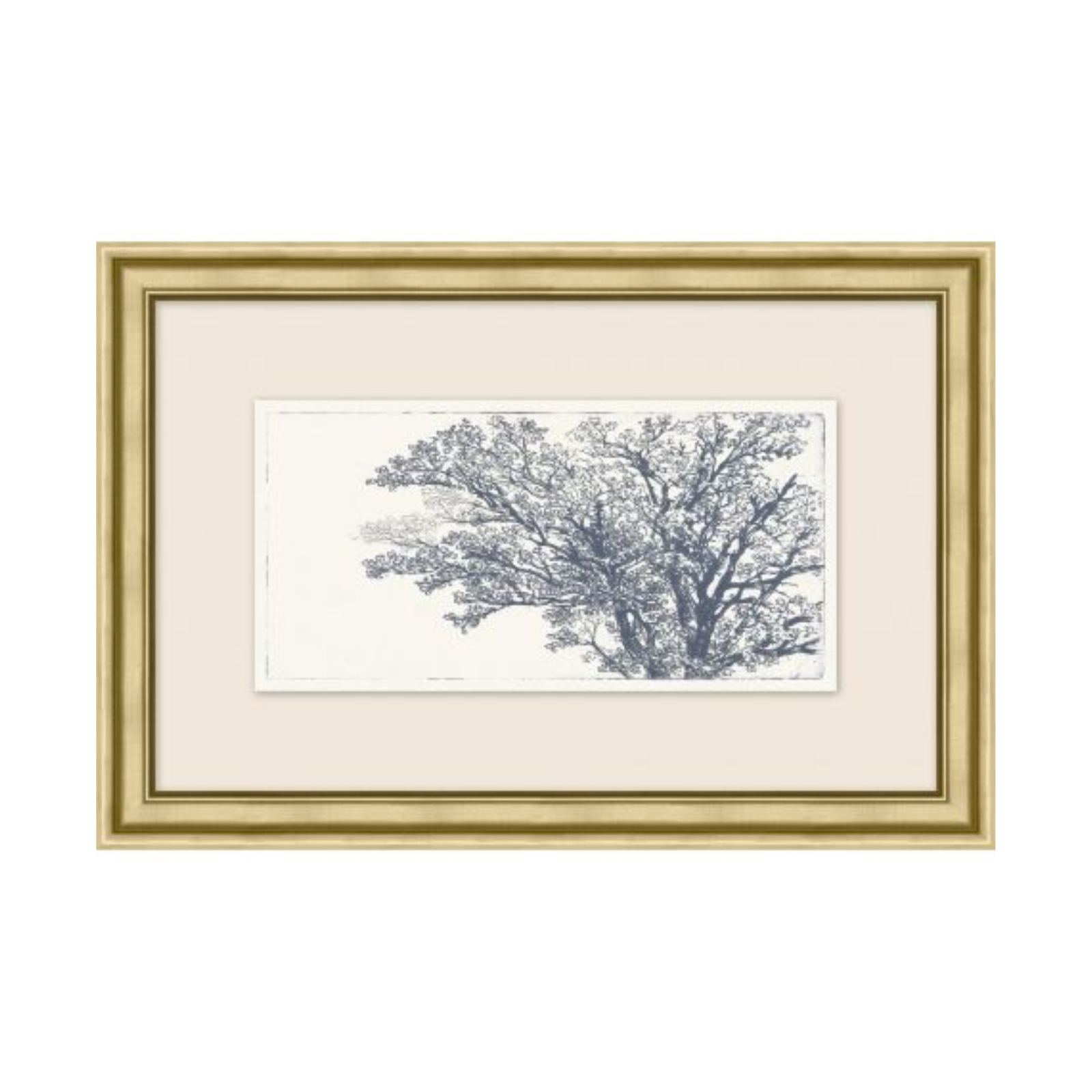 "Muted Tree" Framed Art Print ARTWORK - framed print Wendover Art Group