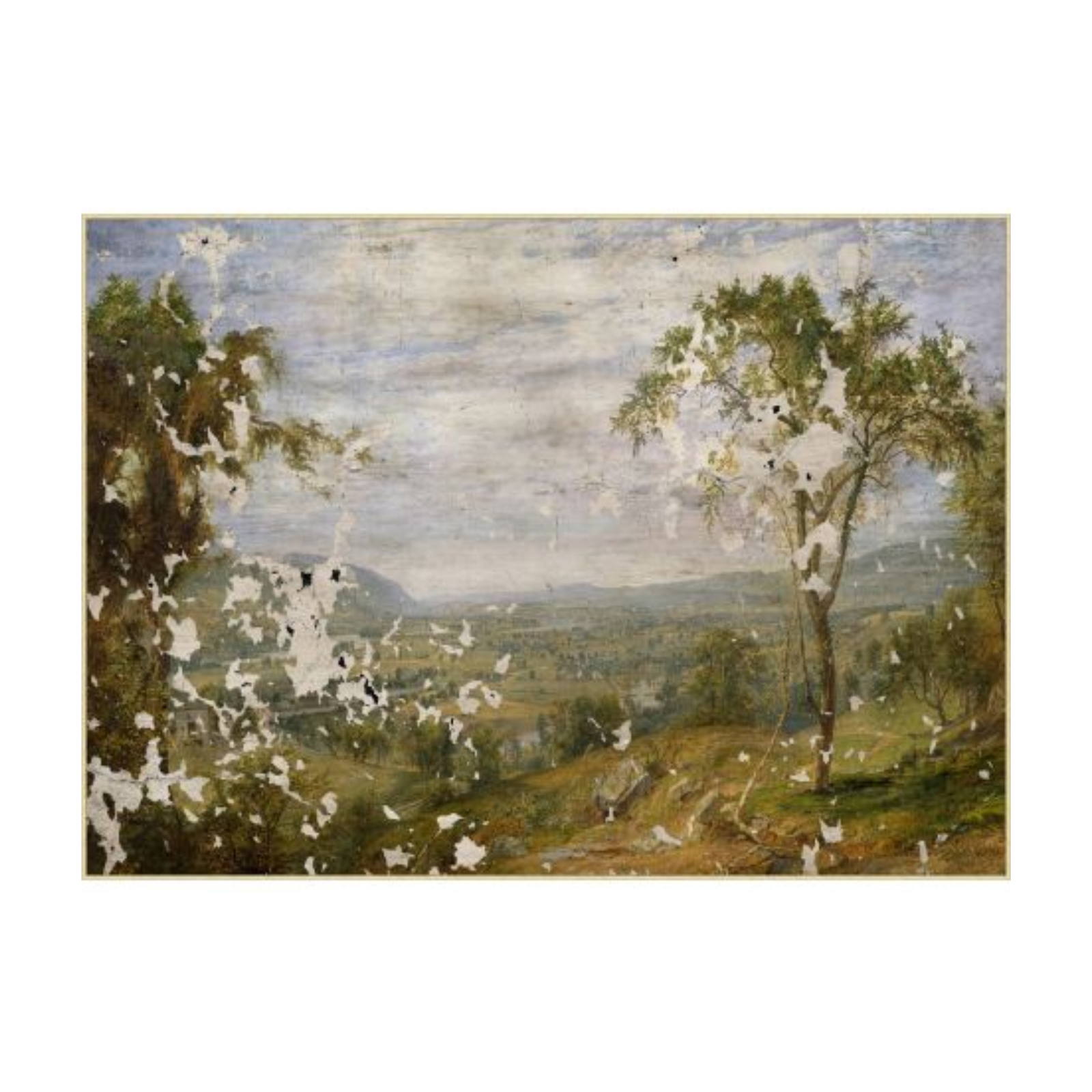 "Aged Countryside" Framed Art Print ARTWORK - framed print Wendover Art Group