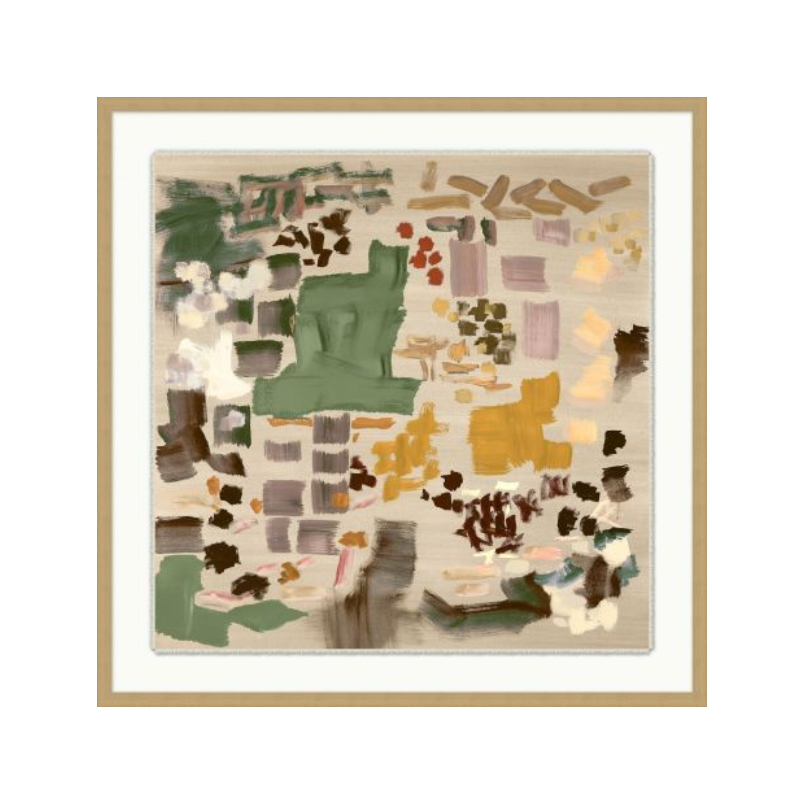 "Earth Pieces I" Framed Art Print ARTWORK - framed print Wendover Art Group