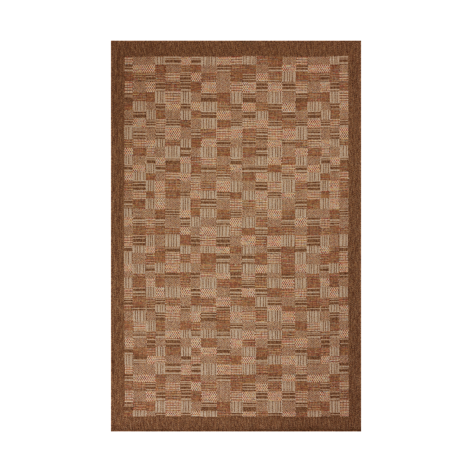 Loloi Merrick Chestnut / Fiesta Rug 5-Rugs - indoor/outdoor Loloi