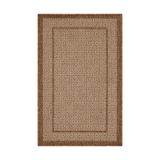 Loloi Merrick Chestnut / Oatmeal Rug 5-Rugs - indoor/outdoor Loloi