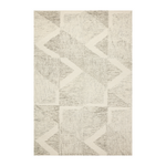 Loloi Milo Lt Grey / Granite Rug 0-RUGS-wool Loloi