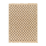 Mitchell Charcoal / Natural Checkered Outdoor Rug 0-patterned rugs Surya