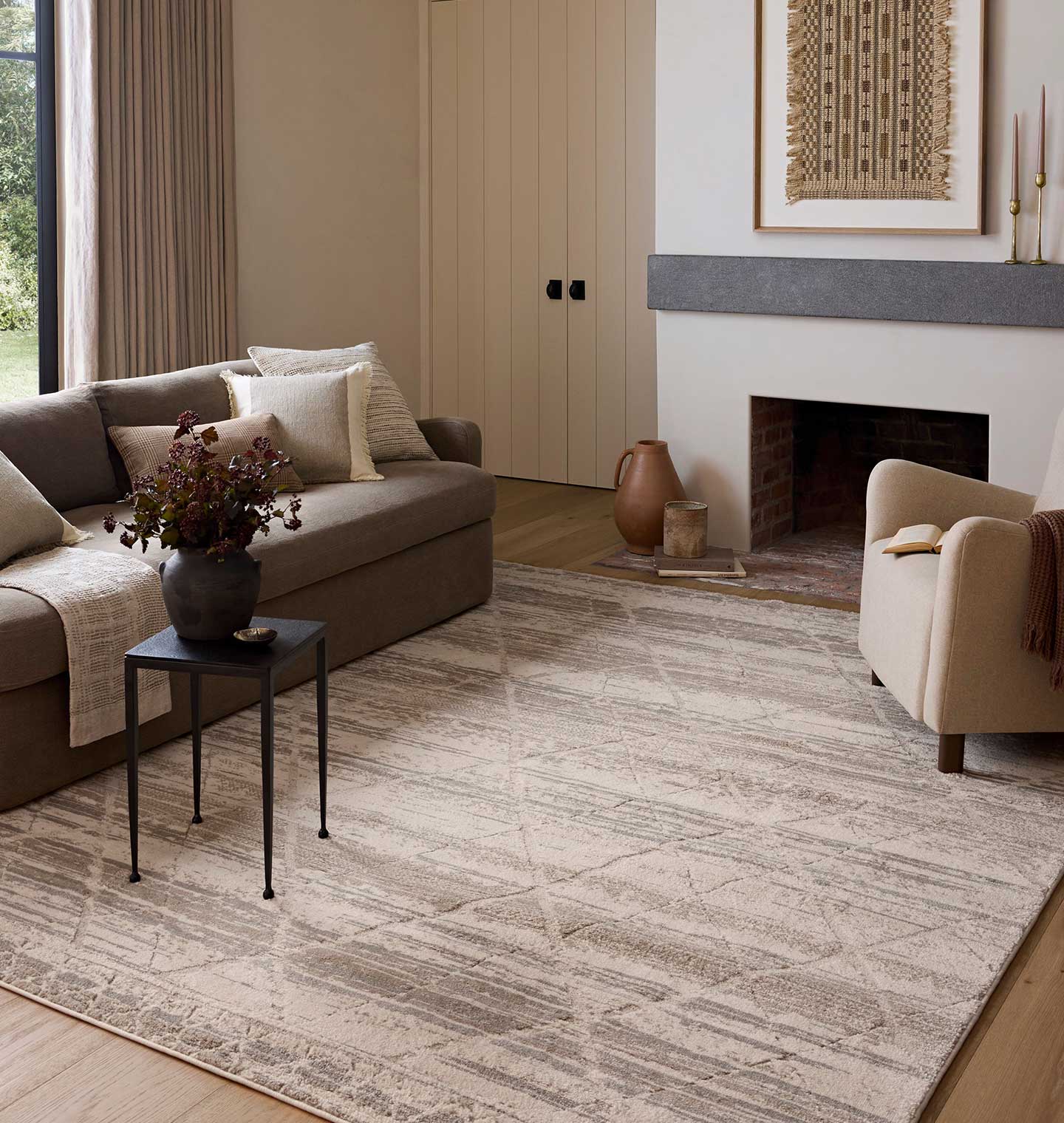 IN STORE - Amber Lewis x Loloi Monty Ivory / Natural IN STORE - Rugs Loloi