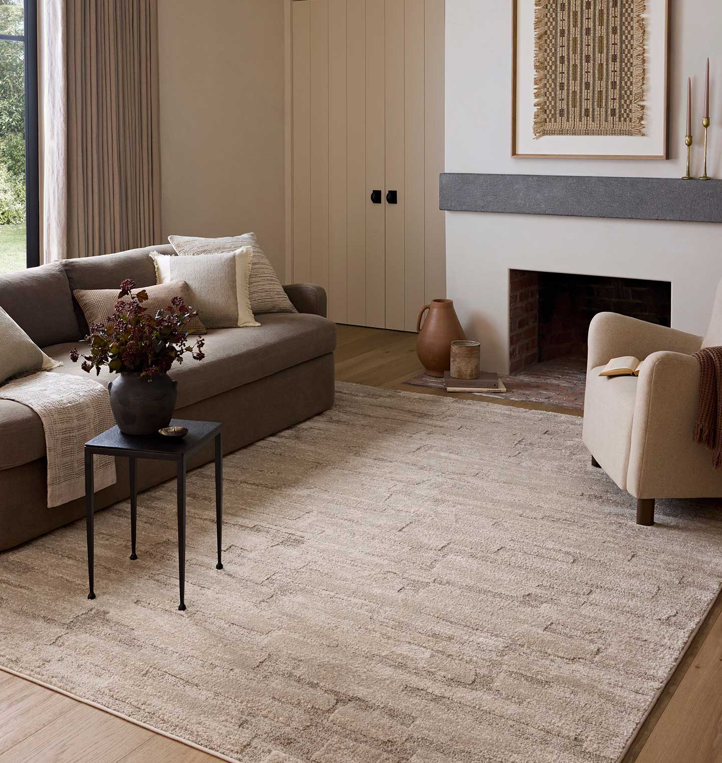 IN STORE - Amber Lewis x Loloi Monty Taupe / Beige IN STORE - Rugs Loloi