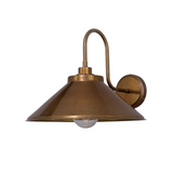 Nerissa Brass Swan Neck Sconce LIGHTING - sconce Mullan Lighting
