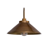 Nerissa Brass Swan Neck Sconce LIGHTING - sconce Mullan Lighting