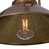 Nerissa Brass Swan Neck Sconce LIGHTING - sconce Mullan Lighting