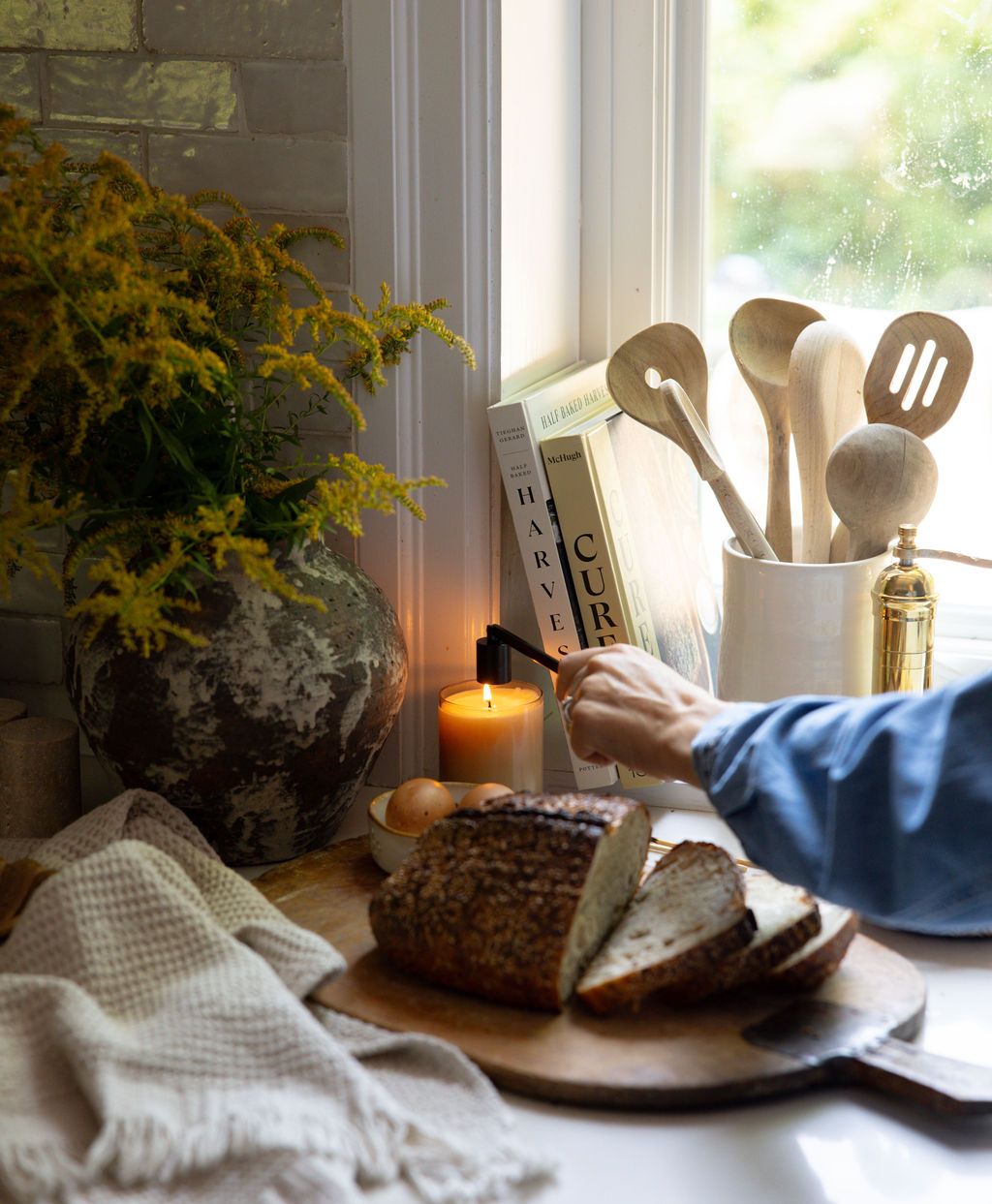 "The Artist" Glass Candle by Field Kit candle Field Kit (Faire)