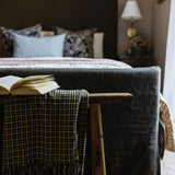 Dafne Slipcover Bed FURNITURE - bed Four Hands