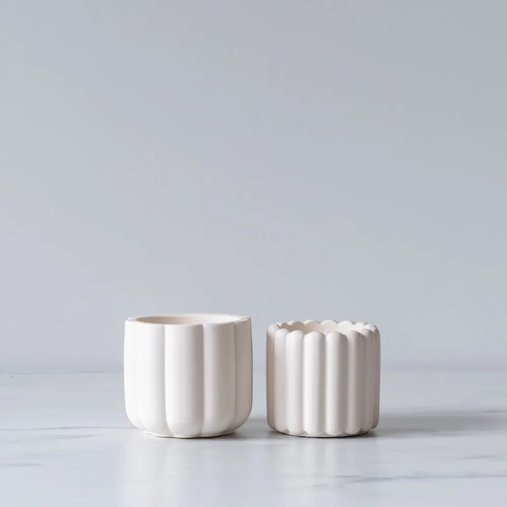 Flower Shape Jar Soy Wax Candle candle Estelle (Faire)