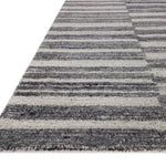 Magnolia Home by Joanna Gaines x Loloi Rae Charcoal / Mist Rug 0-RUGS-wool Loloi