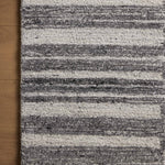 Magnolia Home by Joanna Gaines x Loloi Rae Charcoal / Mist Rug 0-RUGS-wool Loloi