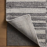 Magnolia Home by Joanna Gaines x Loloi Rae Charcoal / Mist Rug 0-RUGS-wool Loloi