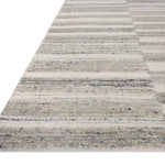 Magnolia Home by Joanna Gaines x Loloi Rae Stone / Ivory Rug 0-RUGS-wool Loloi