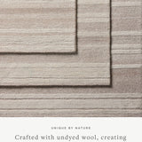 Magnolia Home by Joanna Gaines x Loloi Rae Clay / Ivory Rug 0-RUGS-wool Loloi