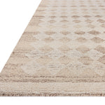 Magnolia Home by Joanna Gaines x Loloi Rae Natural / Ivory Rug 0-RUGS-wool Loloi