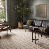 Magnolia Home by Joanna Gaines x Loloi Rae Natural / Ivory Rug 0-RUGS-wool Loloi