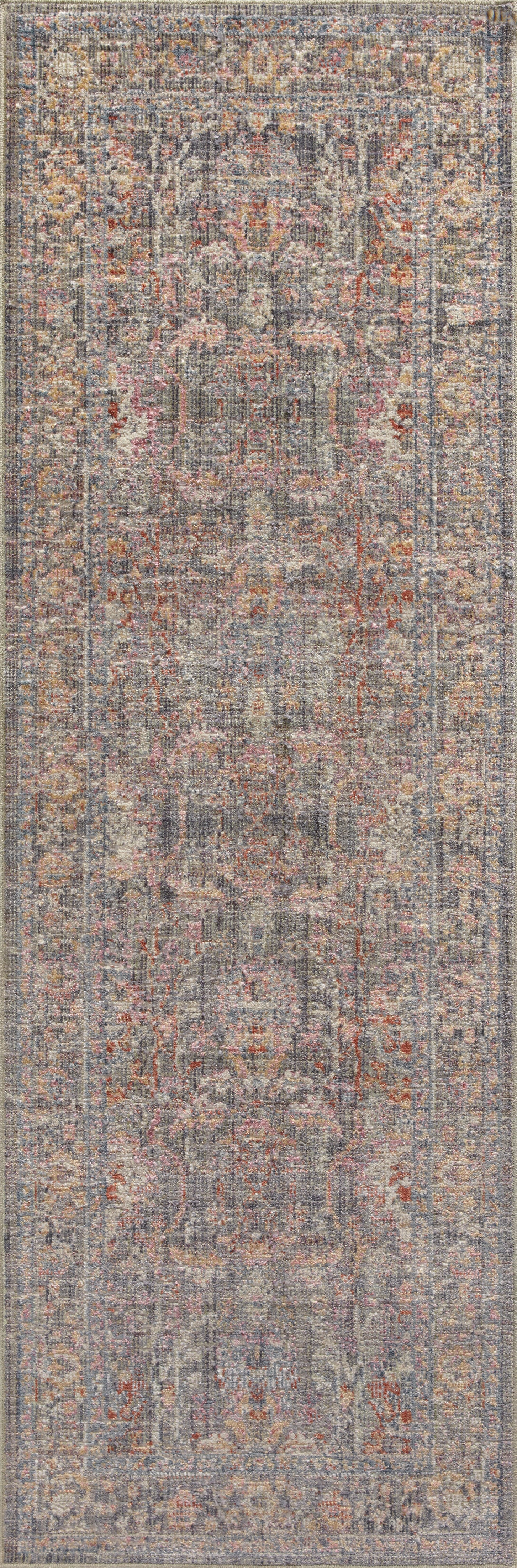 Chris Loves Julia x Loloi Rosemarie Stone / Multi Rug RUGS - patterned Loloi