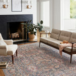 Chris Loves Julia x Loloi Rosemarie Stone / Multi Rug RUGS - patterned Loloi