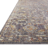 Chris Loves Julia x Loloi Rosemarie Graphite / Multi Rug RUGS - patterned Loloi