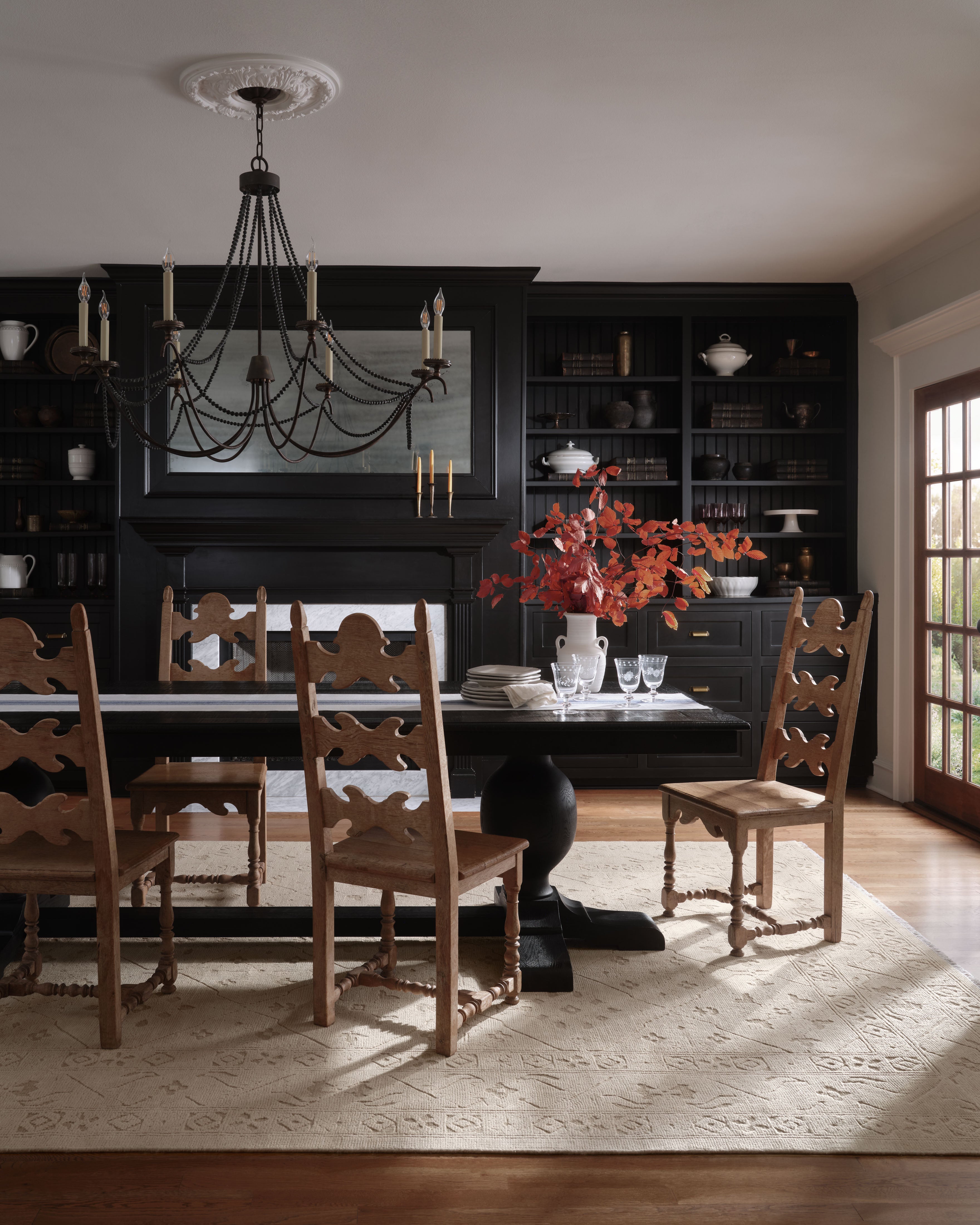 Magnolia Home by Joanna Gaines x Loloi Ruth Ivory / Ivory RUGS - patterned Loloi