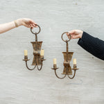 Vintage Wall Sconce 0-VINTAGE-object Hauer Market