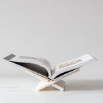 White Marble Book Stand book holder Creative Co-op (DYA)