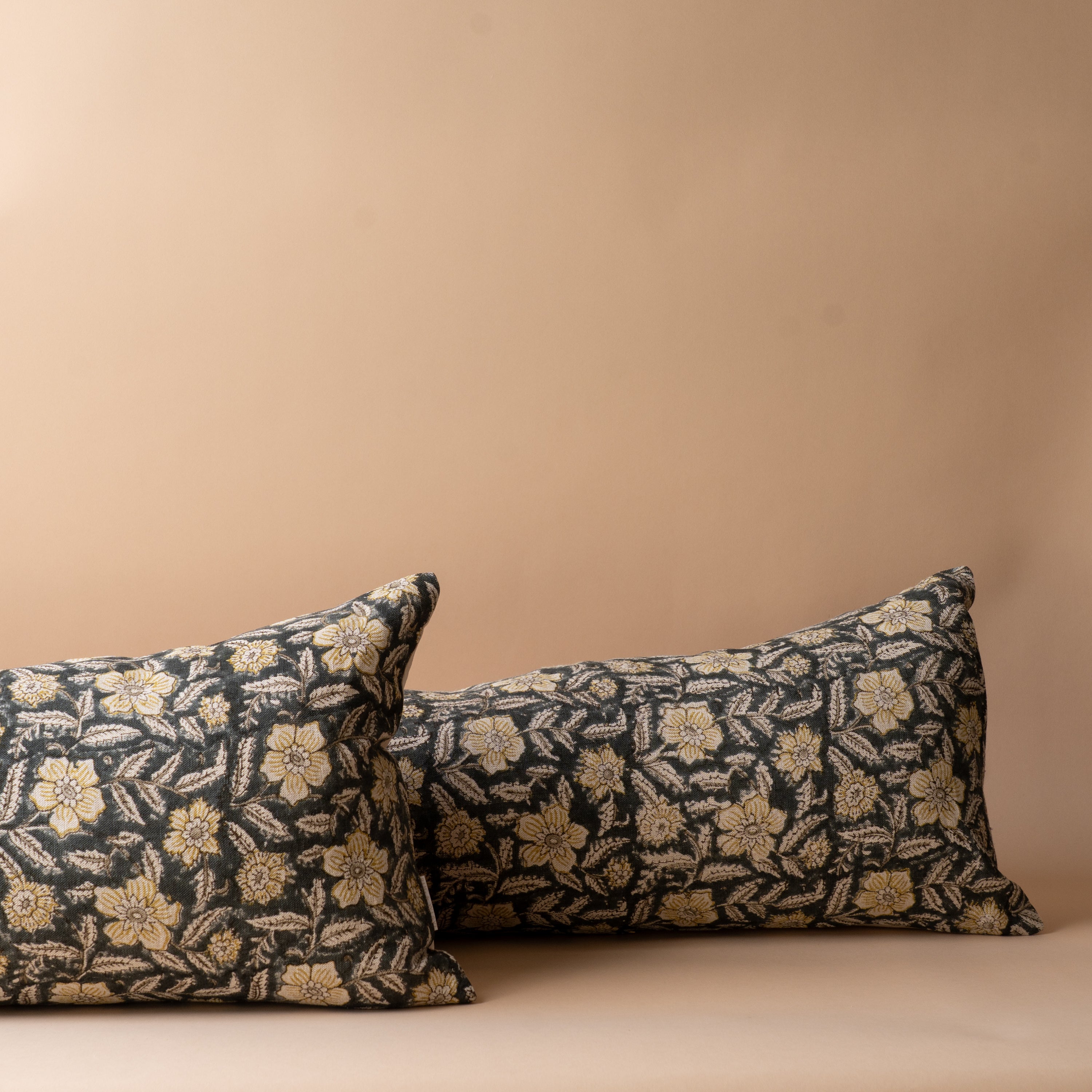 Greta Long Lumbar Pillow Cover 1 - PILLOWS - Thai - neutral Rug & Weave Pillows