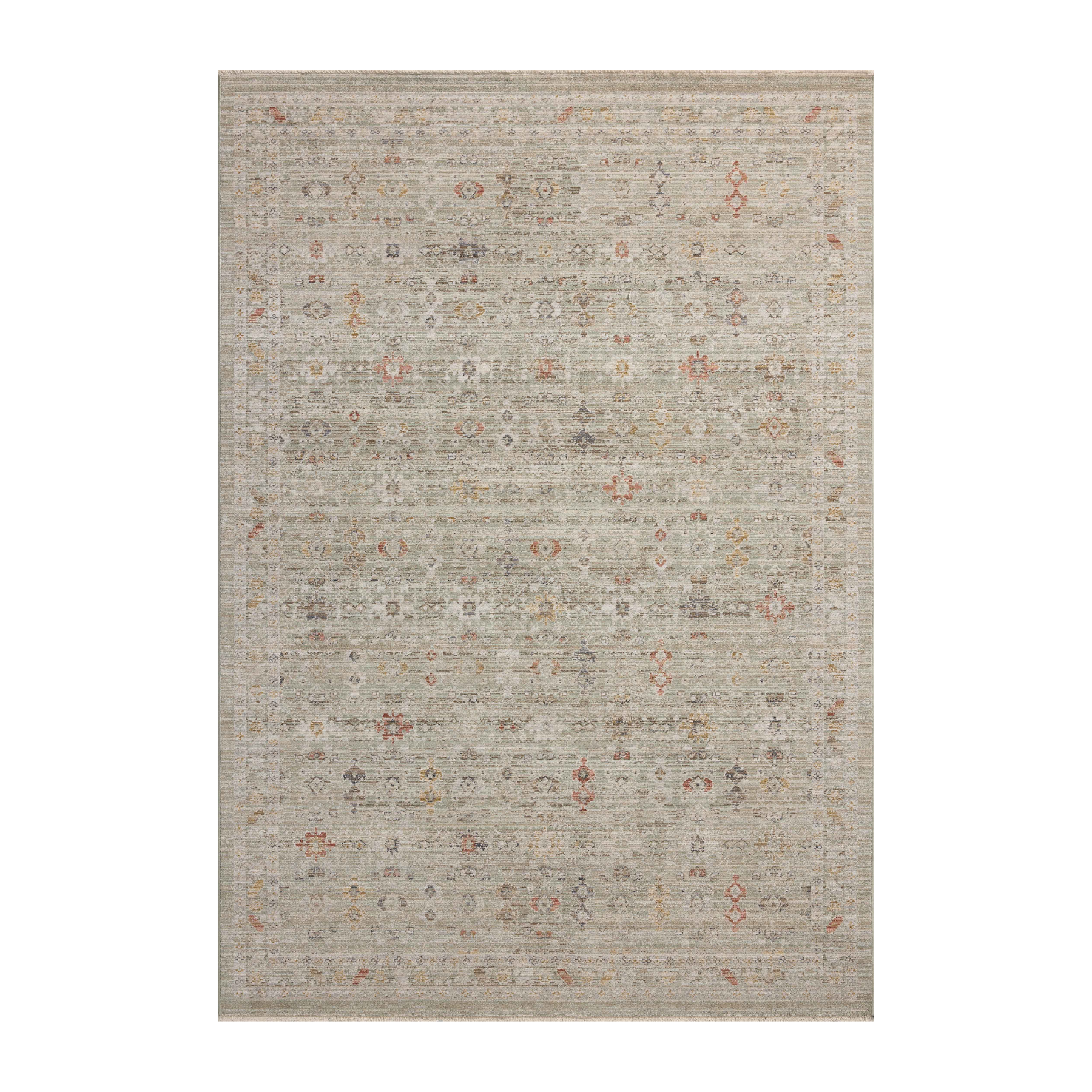 Chris Loves Julia x Loloi Ida Spa / Multi Rug RUGS - vintage inspired Loloi