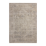 Chris Loves Julia x Loloi Ida Slate / Natural Rug RUGS - vintage inspired Loloi