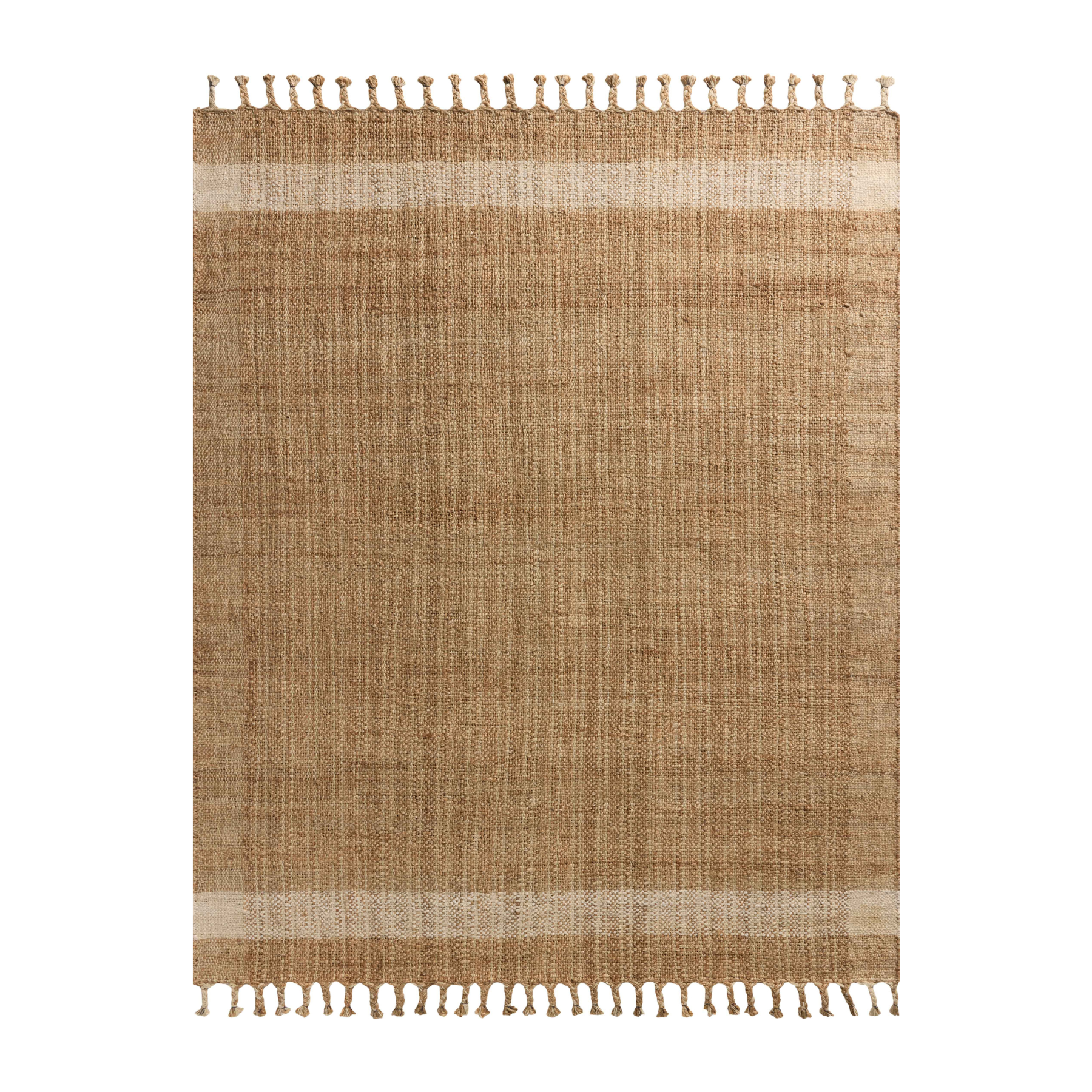 Magnolia Home by Joanna Gaines x Loloi Louie Natural / Ivory RUGS - jute Loloi