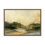 "Campfire at Dusk" Framed Art Print ARTWORK - framed print Wendover Art Group