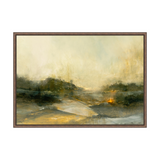 "Campfire at Dusk" Framed Art Print ARTWORK - framed print Wendover Art Group