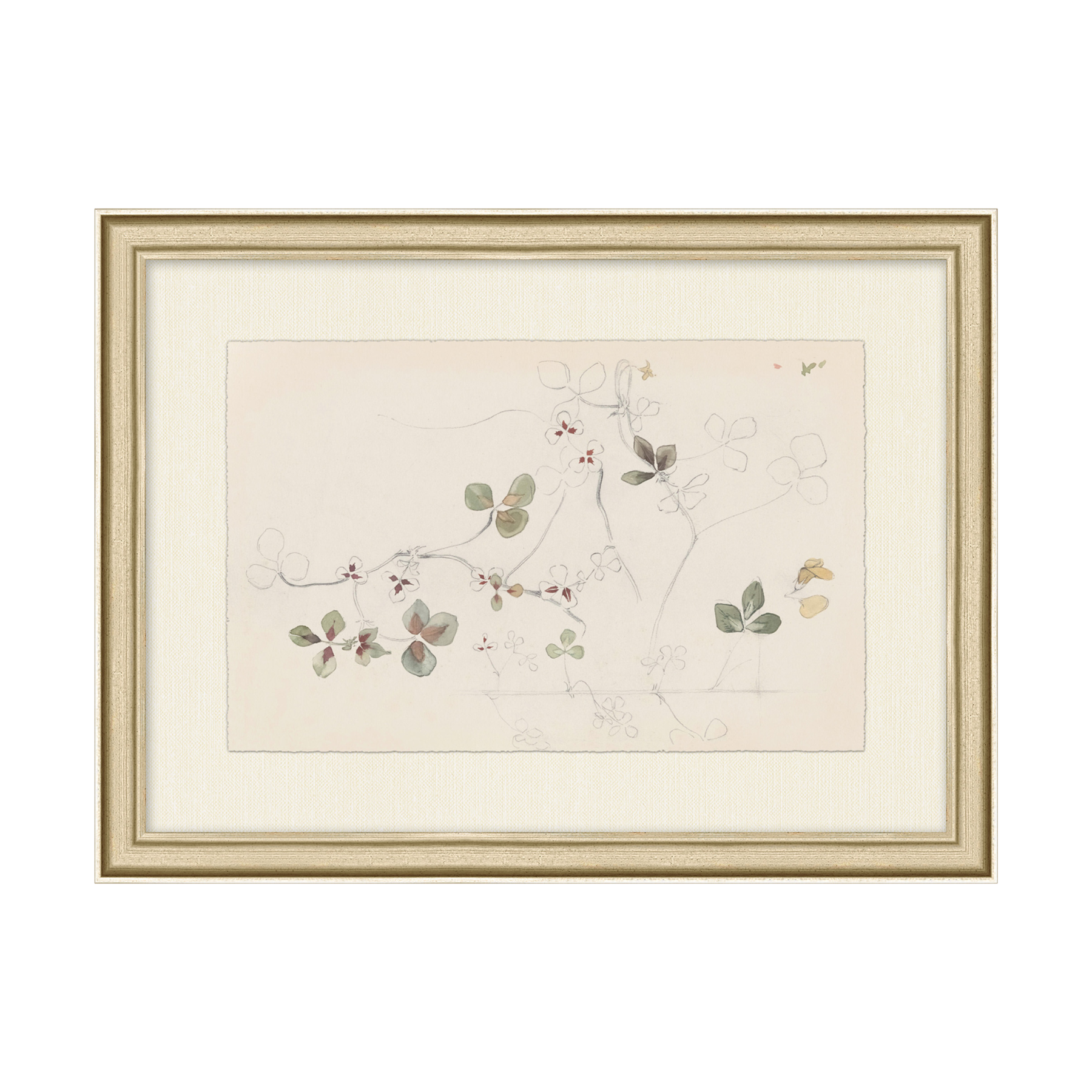 "Simplistic Flowers" Framed Art Print ARTWORK - framed print Wendover Art Group