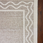 Sablebrook Taupe Border Rug 5-Rugs - indoor/outdoor Momeni