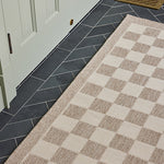 Sablebrook Taupe Checkered Rug 5-Rugs - indoor/outdoor Momeni