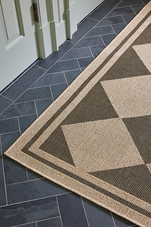 Sablebrook Black Diamond Rug 5-Rugs - indoor/outdoor Momeni