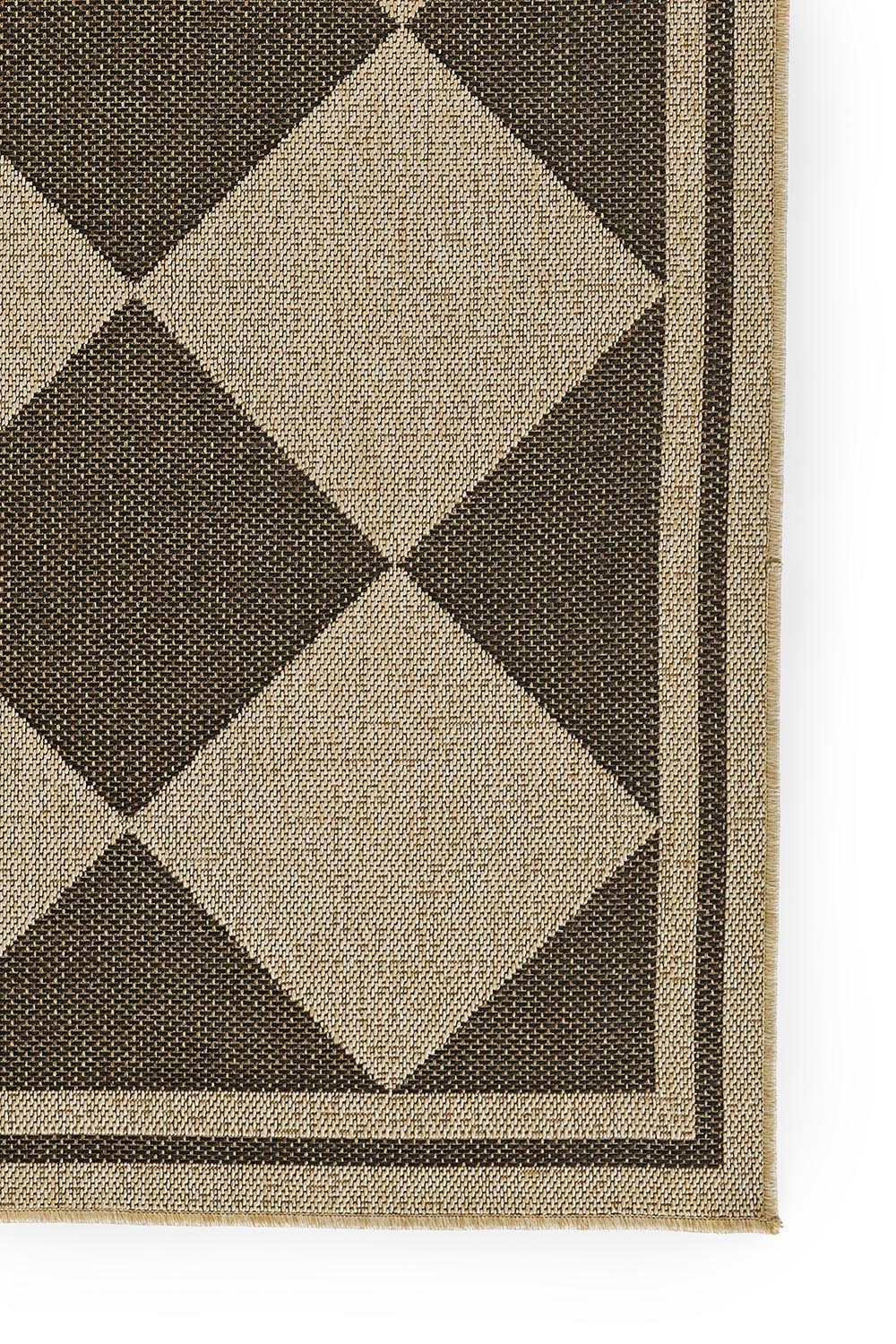 Sablebrook Black Diamond Rug 5-Rugs - indoor/outdoor Momeni