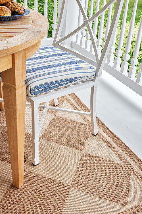 Sablebrook Natural Diamond Rug 5-Rugs - indoor/outdoor Momeni