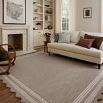 FLOOR MODEL - Loloi Scottie Fog / Ivory Rug - 5' x 7'6" RUGS - floor model Loloi