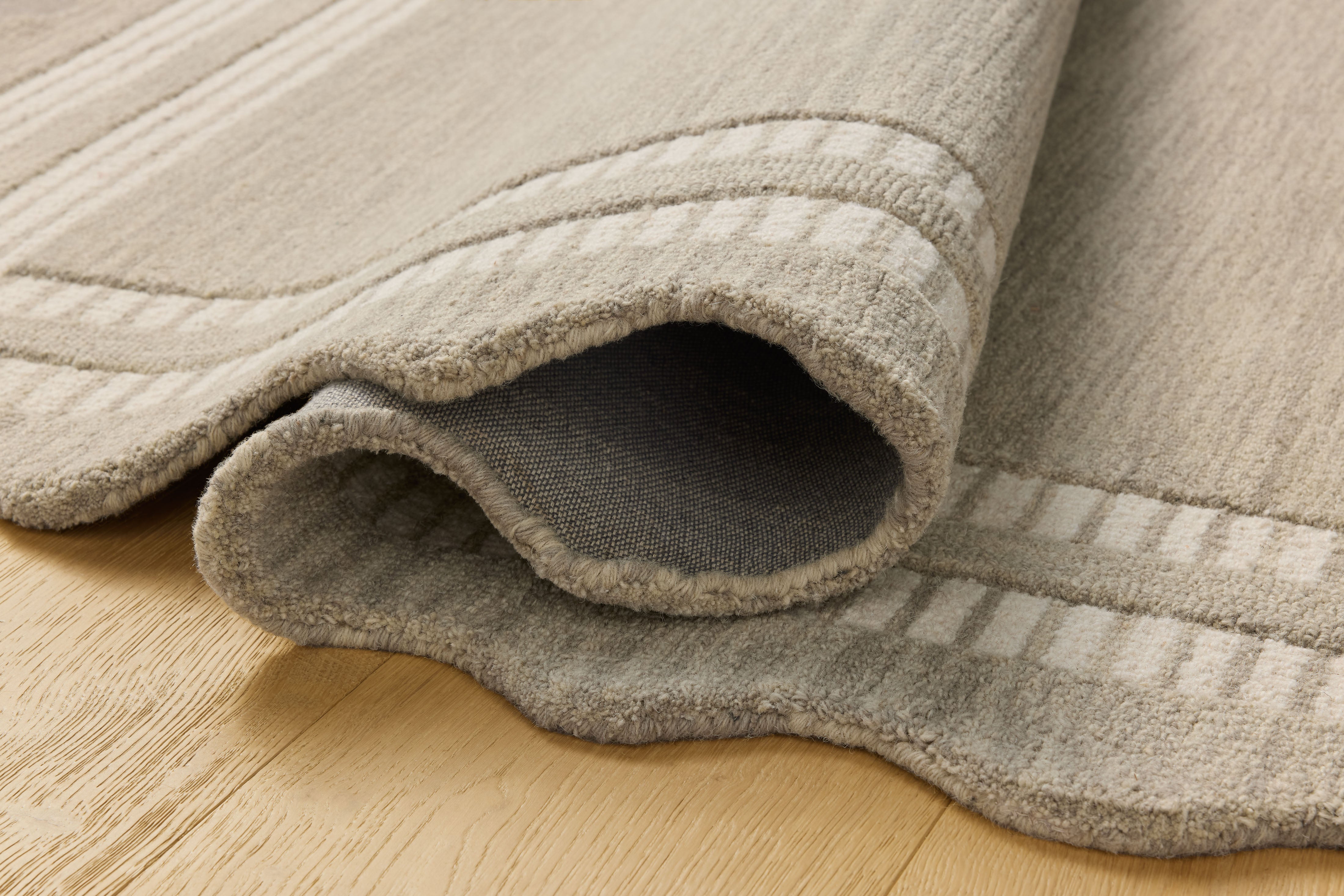 FLOOR MODEL - Loloi Scottie Fog / Ivory Rug - 5' x 7'6" RUGS - floor model Loloi