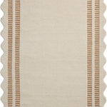 IN STORE - Chris Loves Julia x Loloi Scottie Ivory / Rust Rug IN STORE - Rugs Loloi