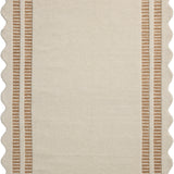 IN STORE - Chris Loves Julia x Loloi Scottie Ivory / Rust Rug IN STORE - Rugs Loloi
