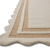 IN STORE - Chris Loves Julia x Loloi Scottie Ivory / Rust Rug IN STORE - Rugs Loloi