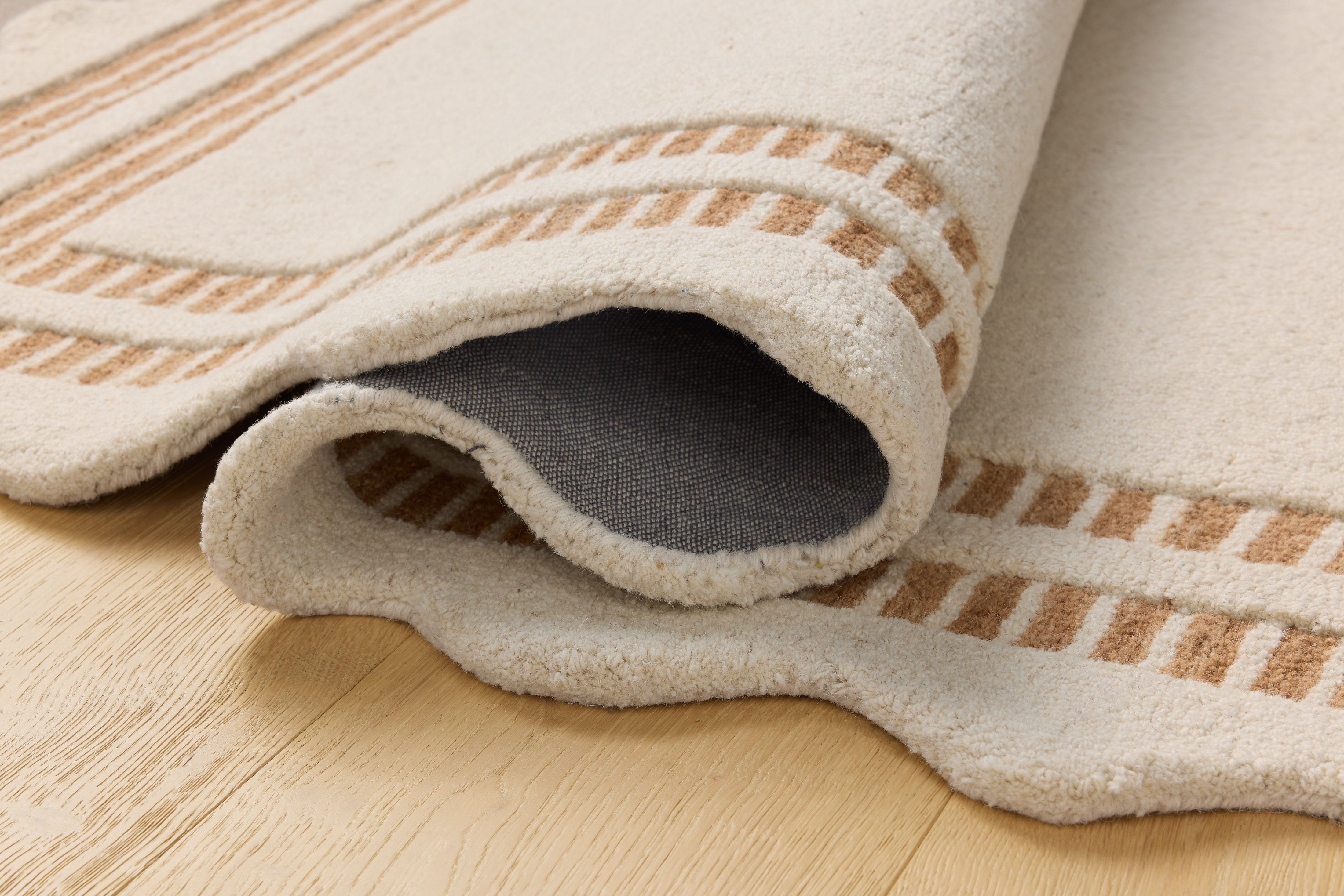 IN STORE - Chris Loves Julia x Loloi Scottie Ivory / Rust Rug IN STORE - Rugs Loloi