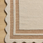 IN STORE - Chris Loves Julia x Loloi Scottie Ivory / Rust Rug IN STORE - Rugs Loloi