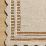 IN STORE - Chris Loves Julia x Loloi Scottie Ivory / Rust Rug IN STORE - Rugs Loloi