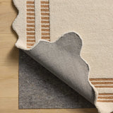 IN STORE - Chris Loves Julia x Loloi Scottie Ivory / Rust Rug IN STORE - Rugs Loloi